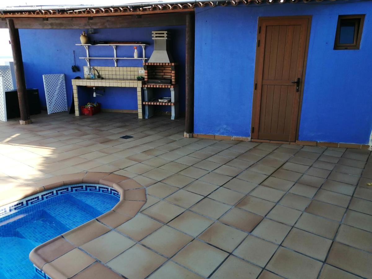 Villa Tonelero piscina privada climatizada y jardín Gáldar Esterno foto