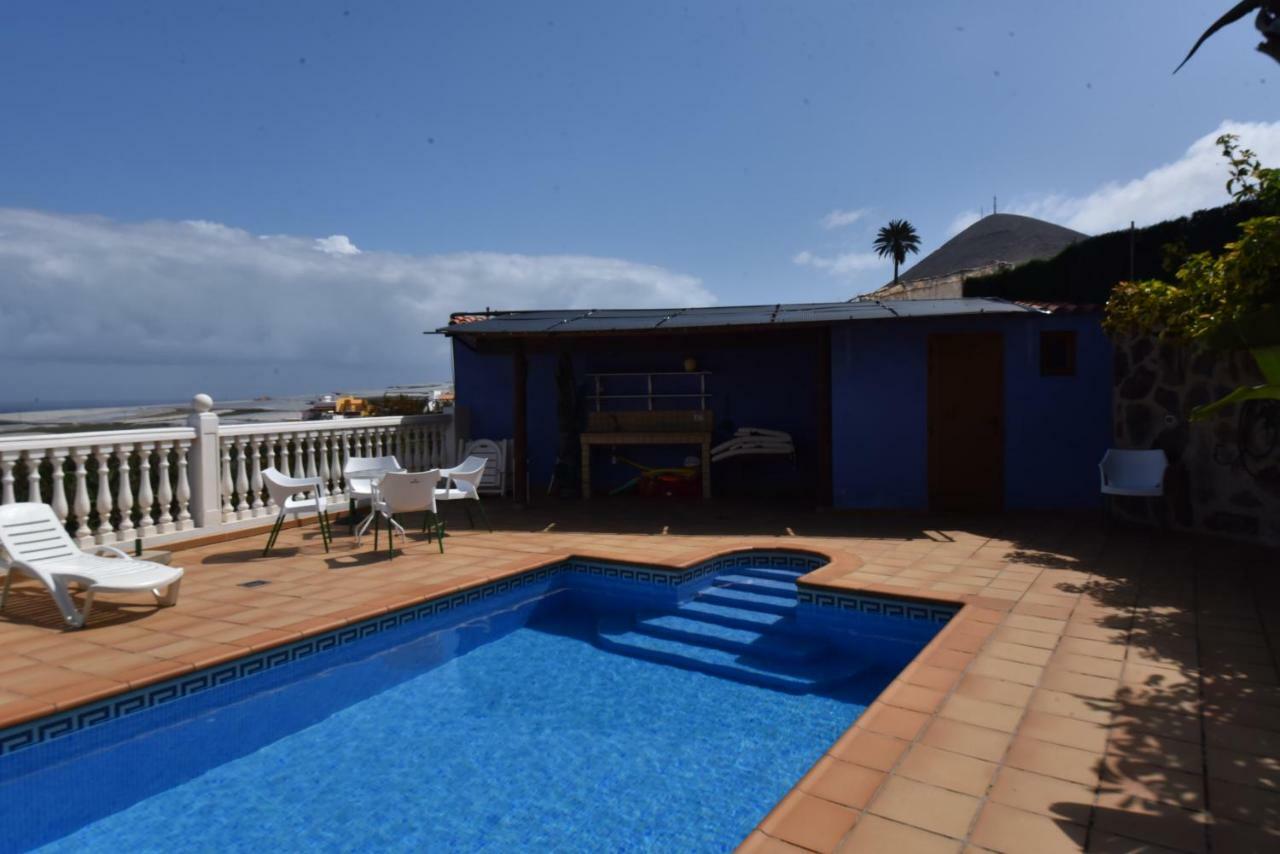 Villa Tonelero piscina privada climatizada y jardín Gáldar Esterno foto