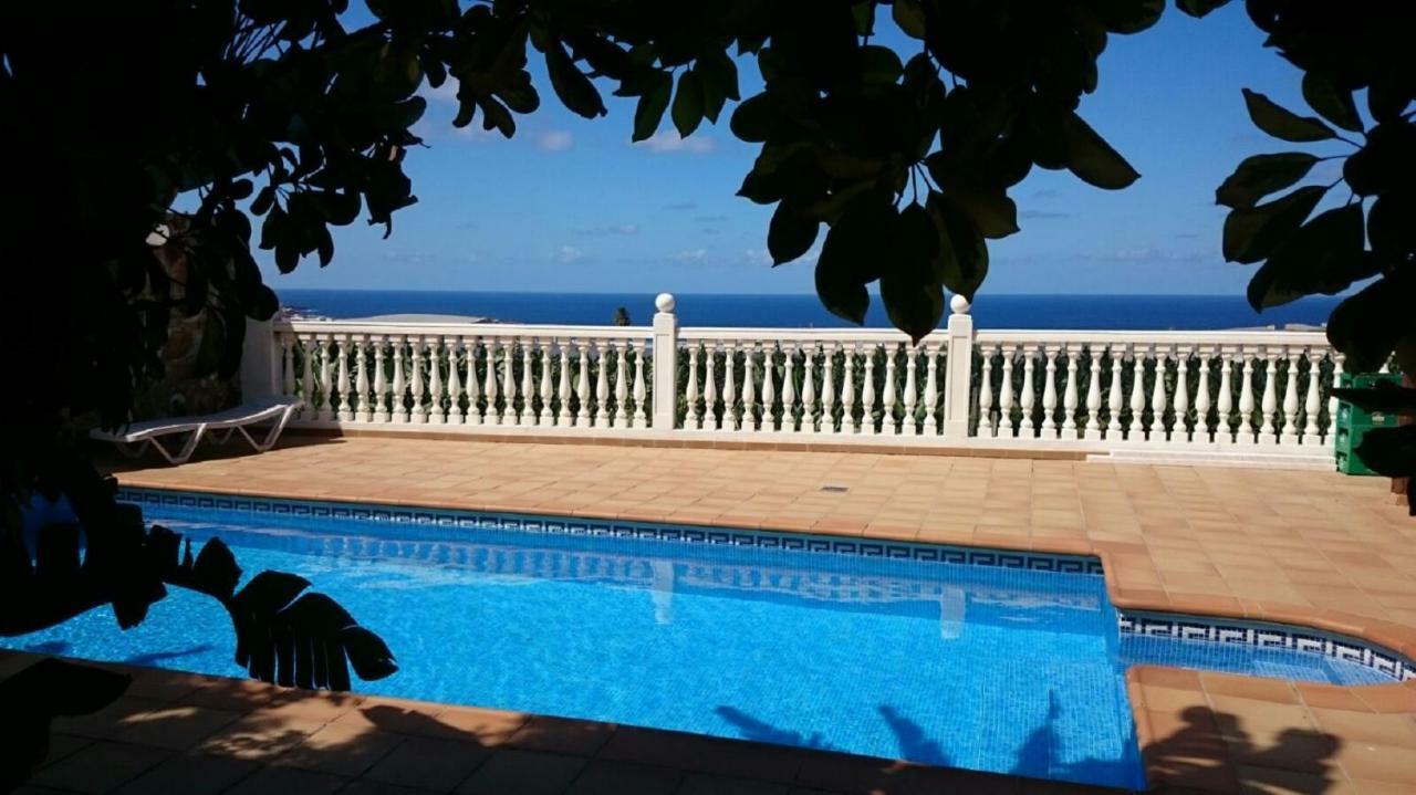 Villa Tonelero piscina privada climatizada y jardín Gáldar Esterno foto